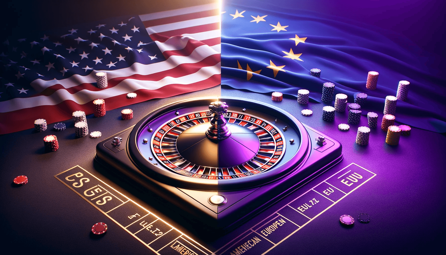 Canlı Krupiyeli Casino'da Amerikan veya Avrupa Ruletini Seçmek image