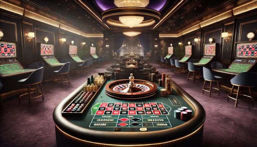 Live roulette table games in live casinos online