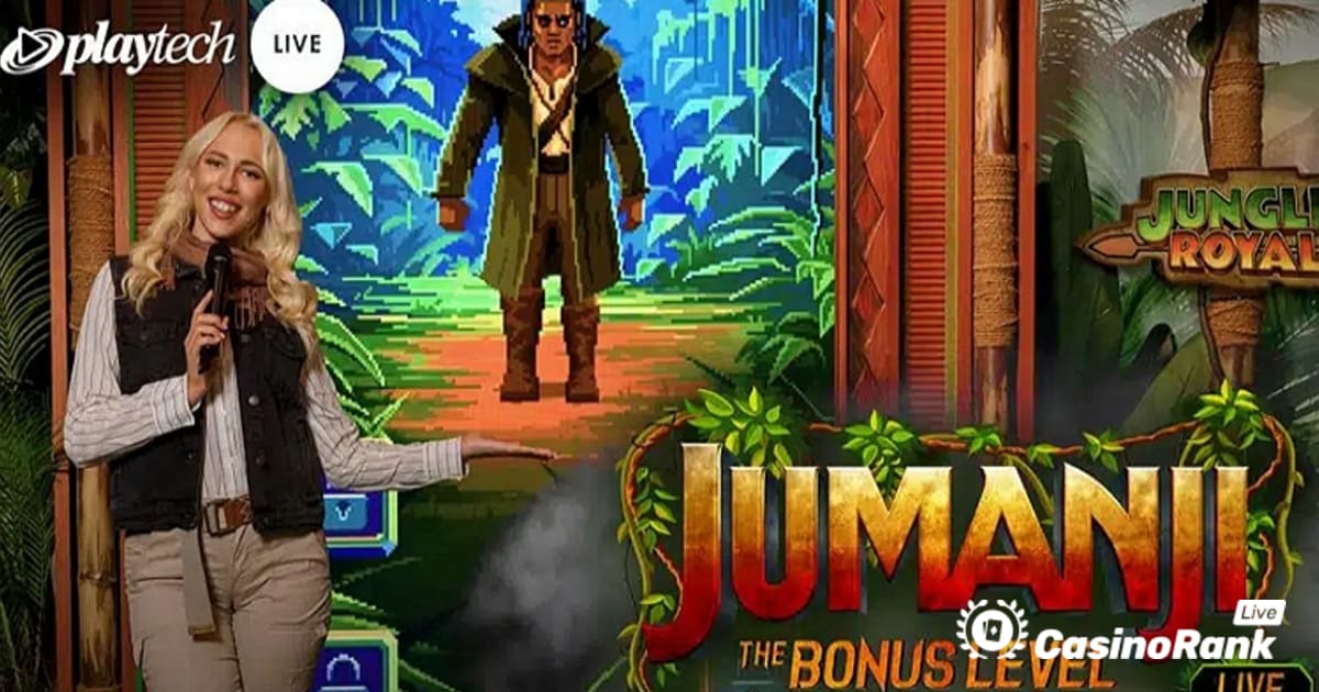 Playtech Yeni Canlı Casino Oyunu Jumanji The Bonus Level'ı Sunar