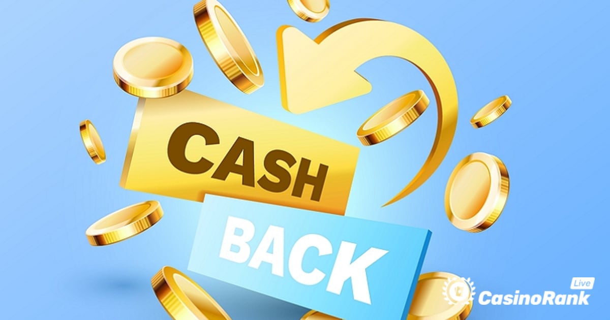 Slotspalace'de Haftalık 200 €'ya kadar Canlı Casino Nakit Para İadesi talep edin
