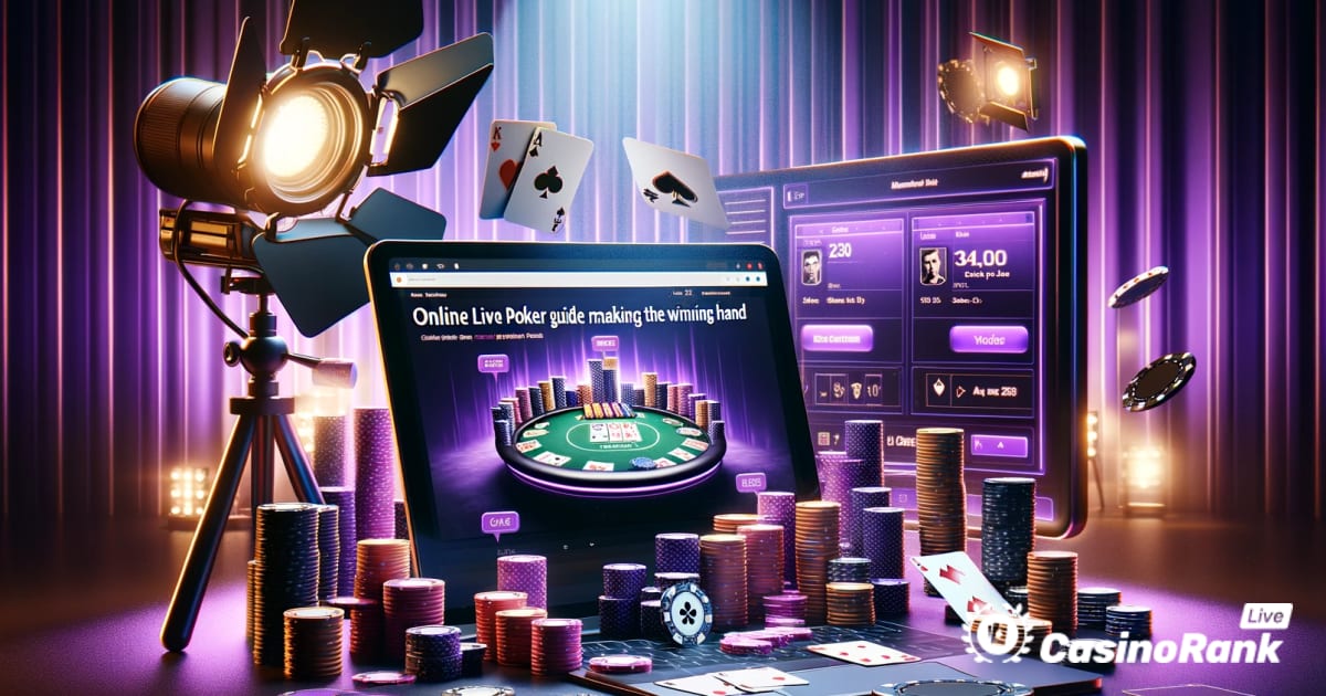 Kazanan Eli Yaratmak için Çevrimiçi Canlı Poker Rehberi